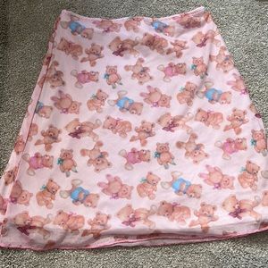 Teddy bear skirt 🧸